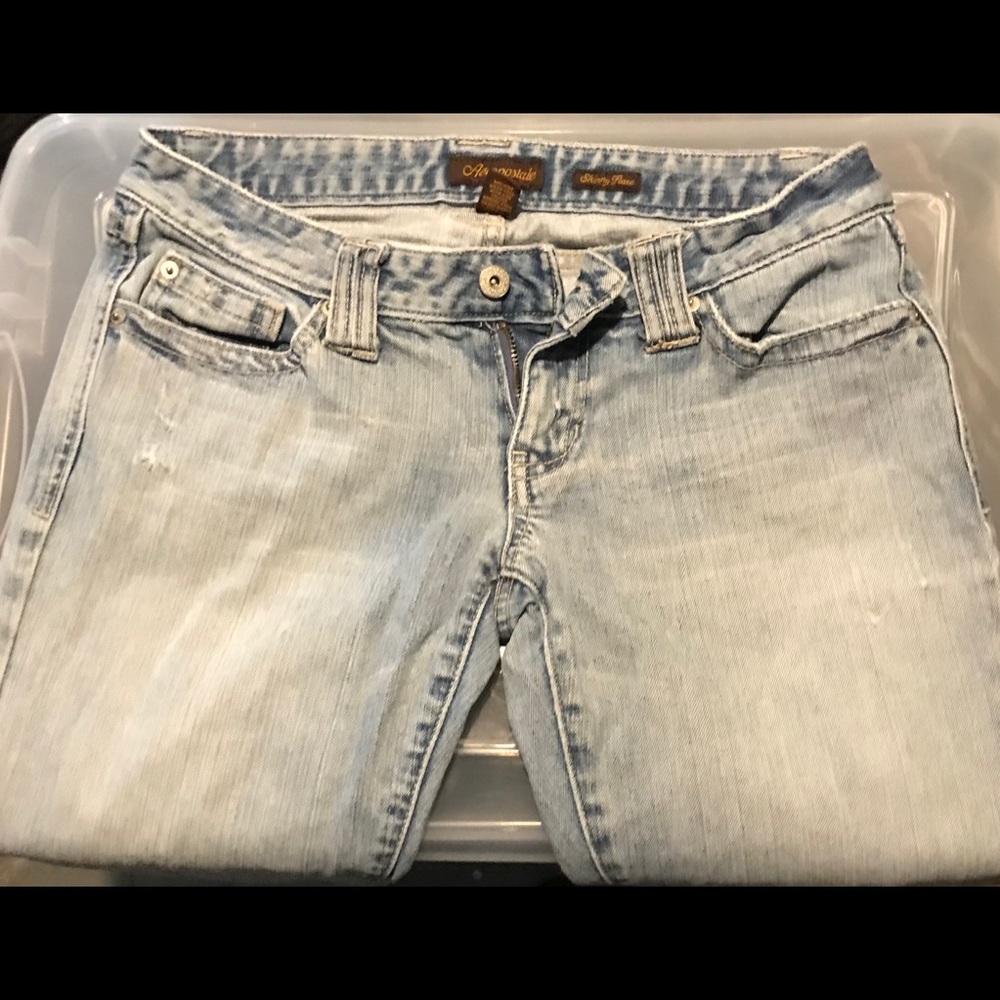 Aeropostale skinny flare jeans